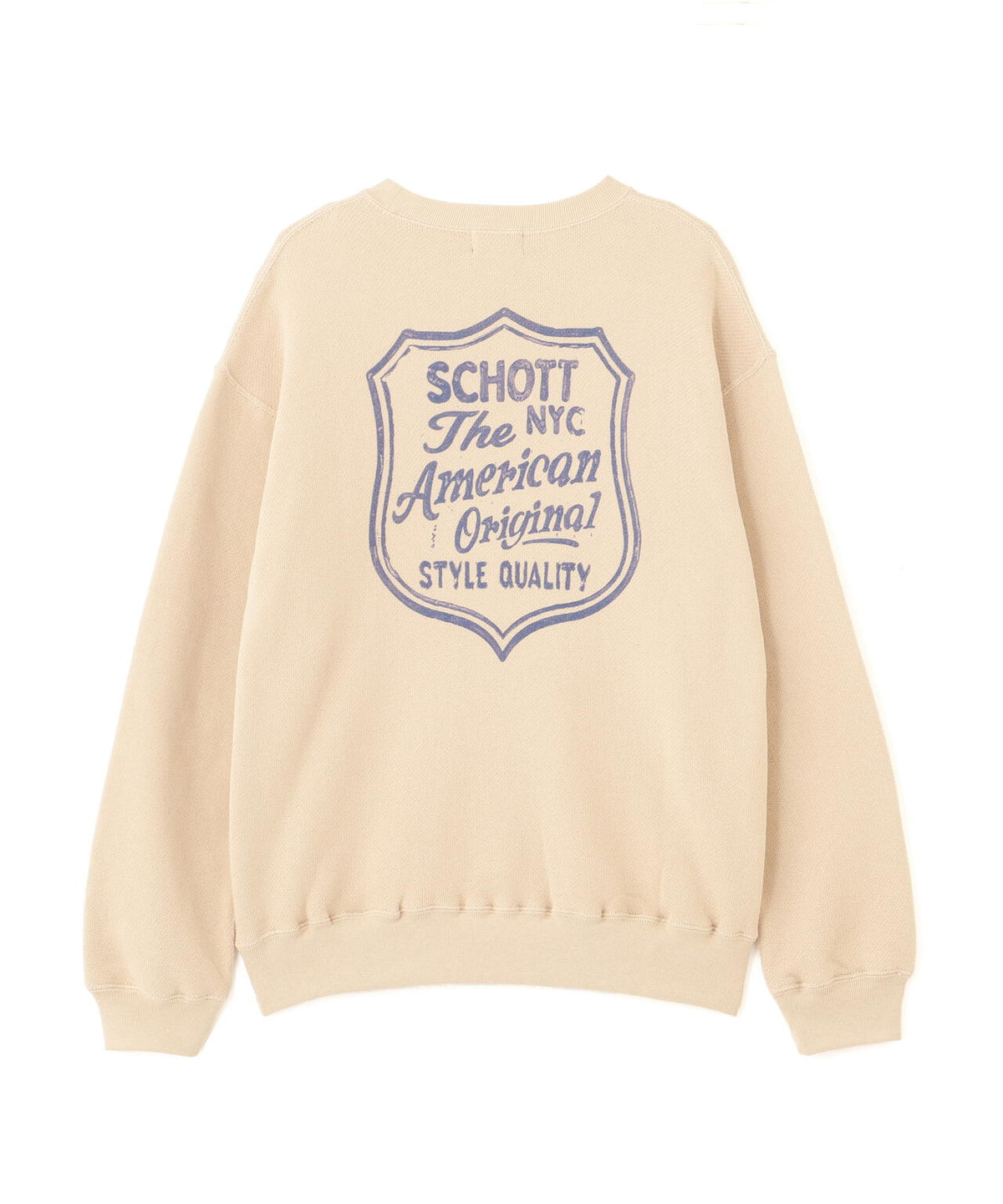SHIELD CREW KNIT SWEAT/シールド クルー ニットスウェット