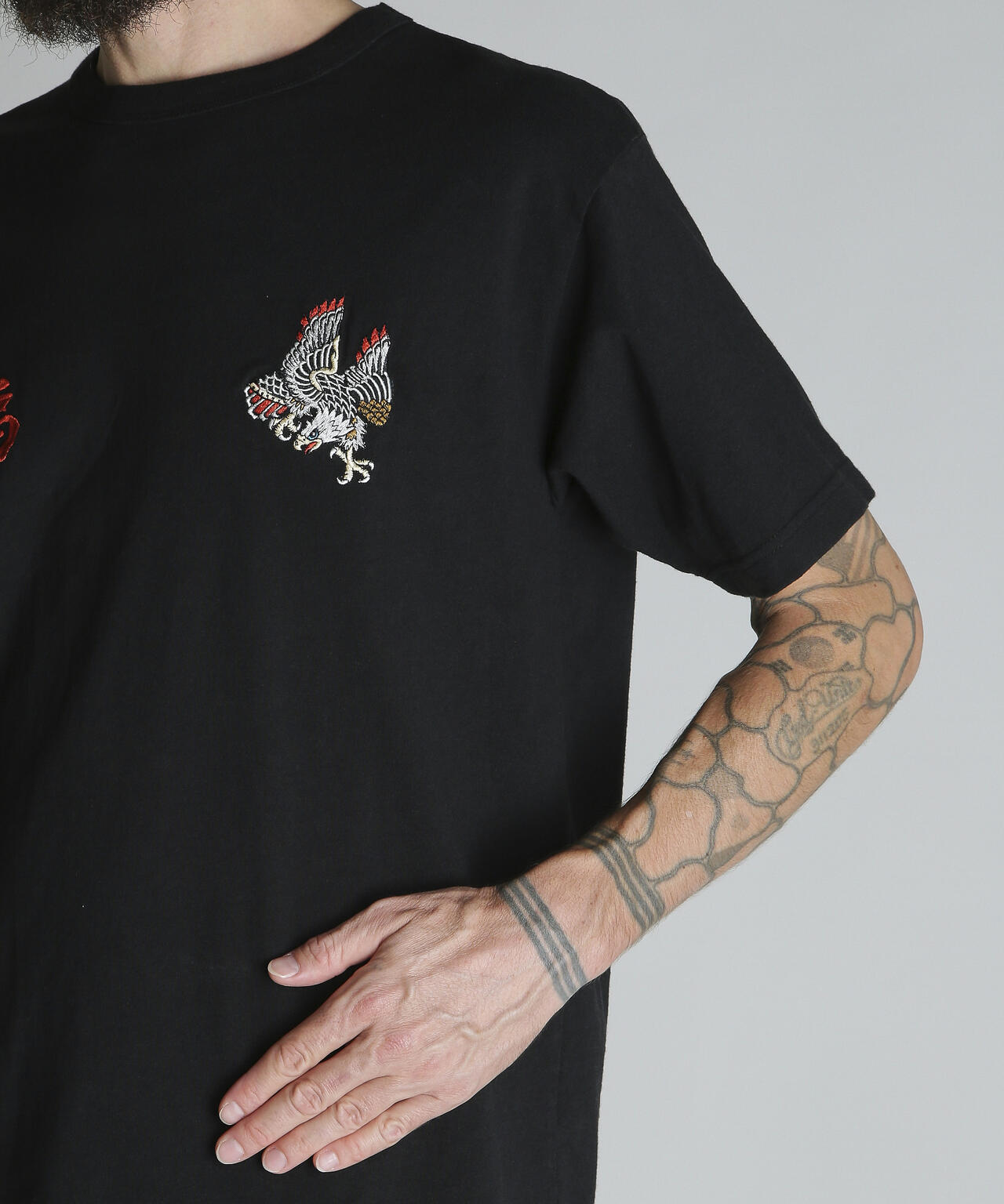 BATTLE ROYALE EMB. T-SHIRT/バトル ロワイヤル 刺繍 Tシャツ