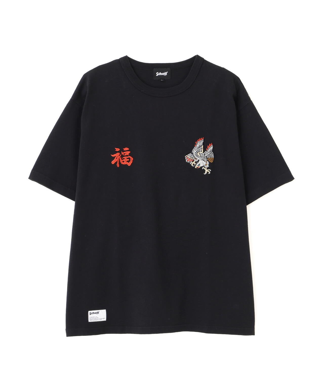 BATTLE ROYALE EMB. T-SHIRT/バトル ロワイヤル 刺繍 Tシャツ