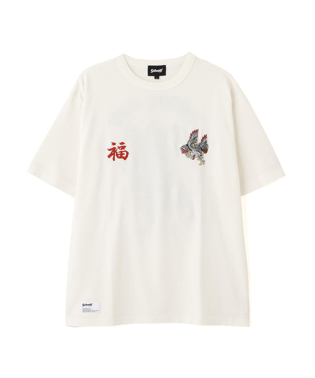 BATTLE ROYALE EMB. T-SHIRT/バトル ロワイヤル 刺繍 Tシャツ