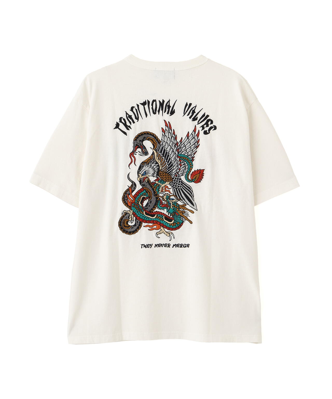 BATTLE ROYALE EMB. T-SHIRT/バトル ロワイヤル 刺繍 Tシャツ