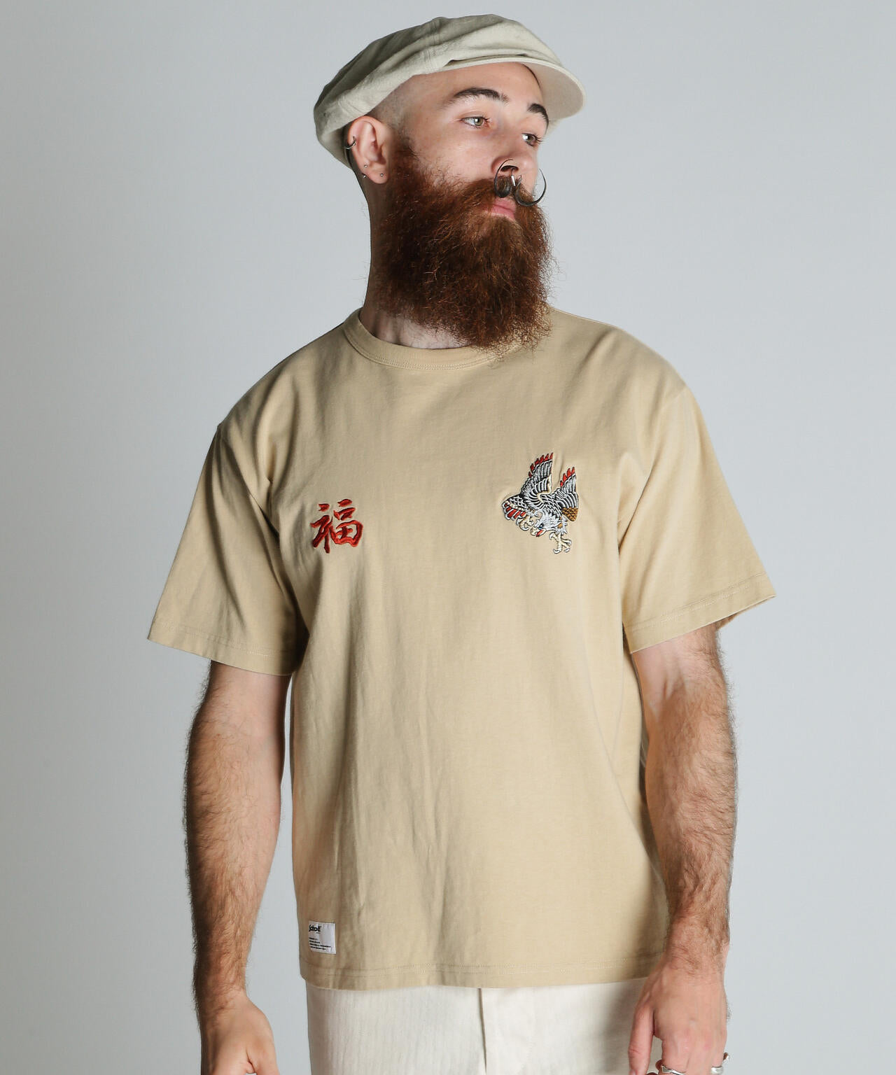 BATTLE ROYALE EMB. T-SHIRT/バトル ロワイヤル 刺繍 Tシャツ
