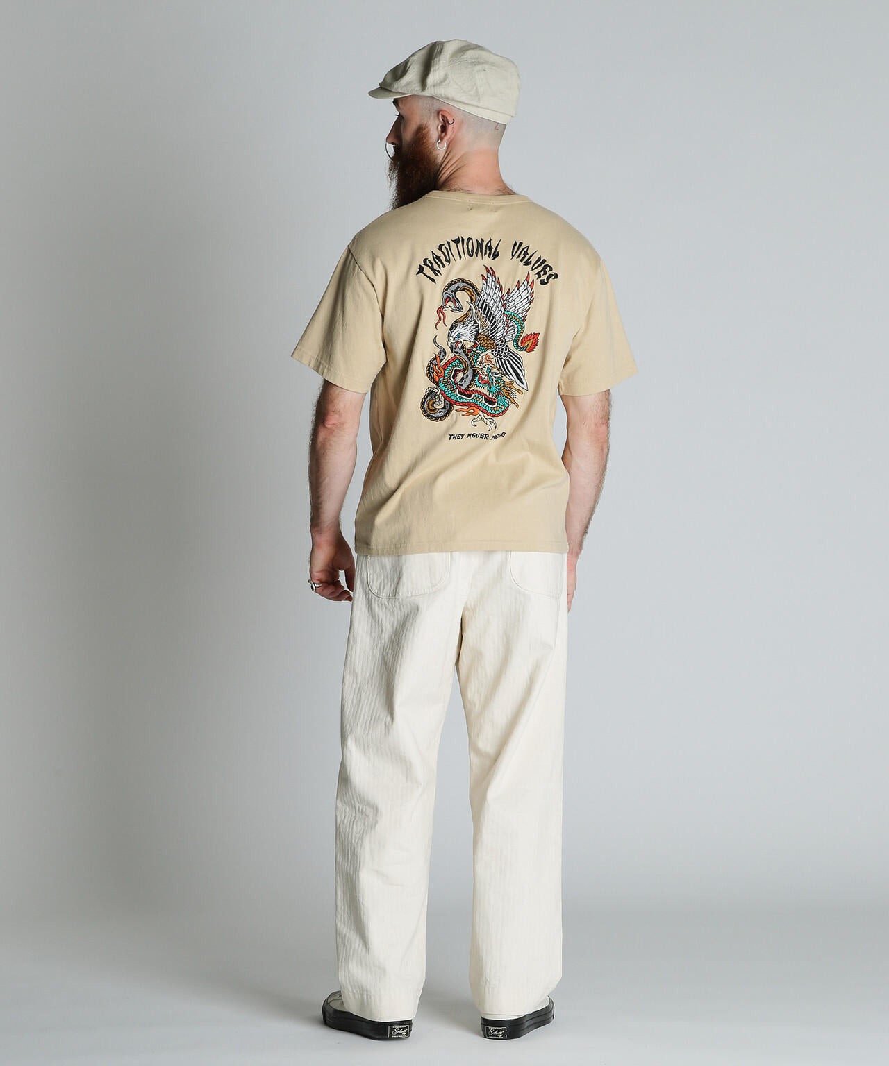 BATTLE ROYALE EMB. T-SHIRT/バトル ロワイヤル 刺繍 Tシャツ