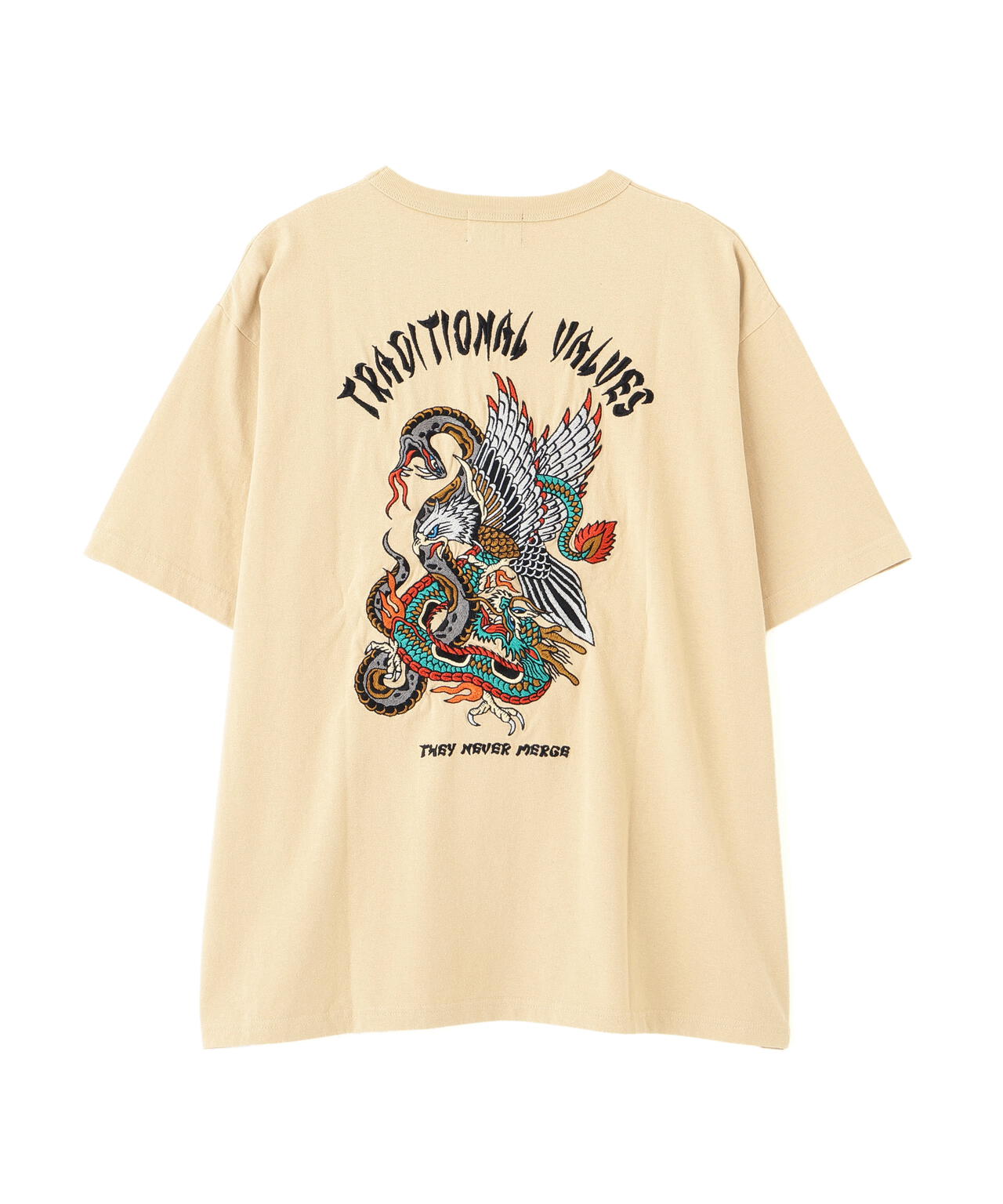 BATTLE ROYALE EMB. T-SHIRT/バトル ロワイヤル 刺繍 Tシャツ