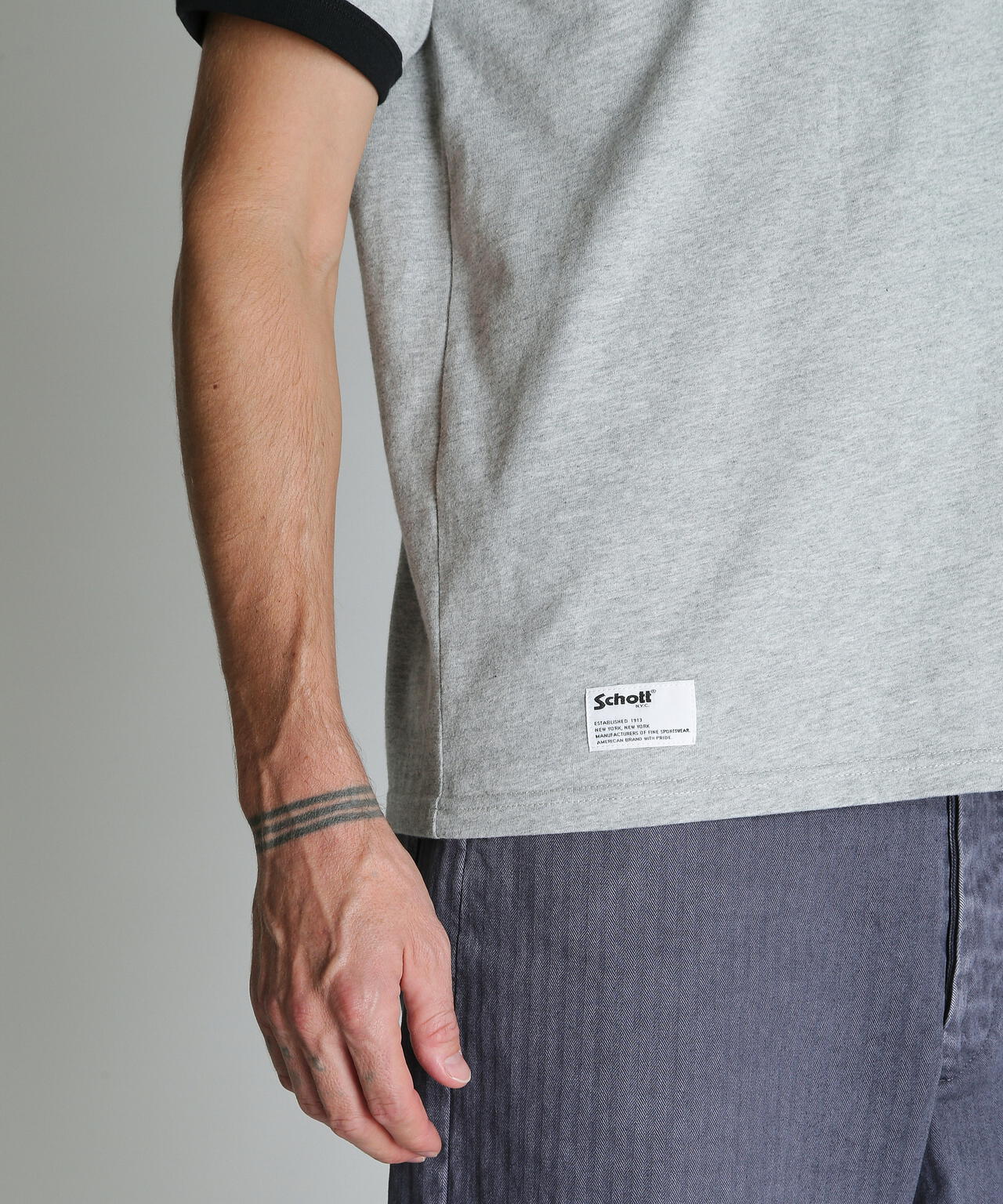 TRUST RUST RINGER T-SHIRT/トラストラスト リンガーTシャツ