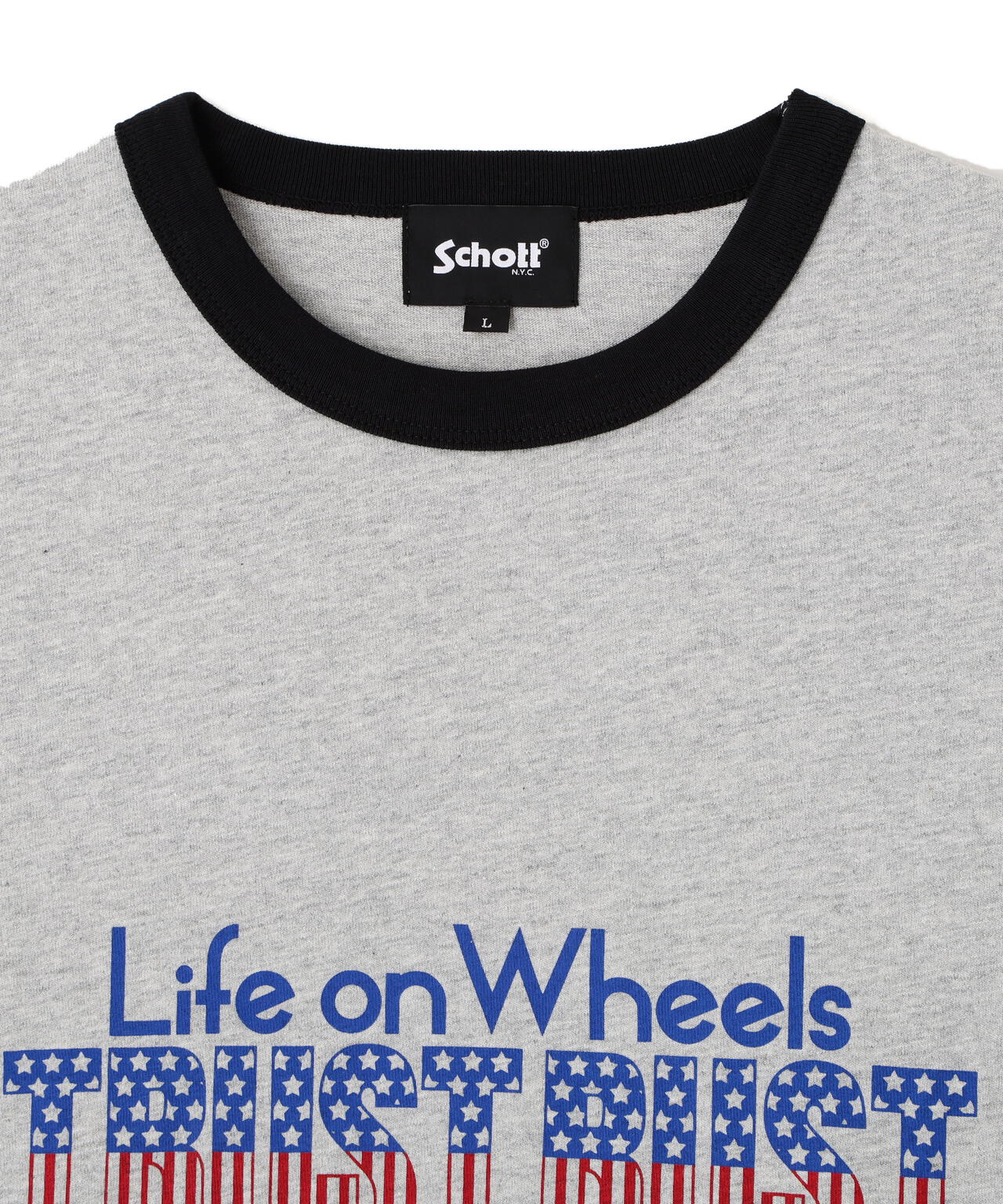 TRUST RUST RINGER T-SHIRT/トラストラスト リンガーTシャツ