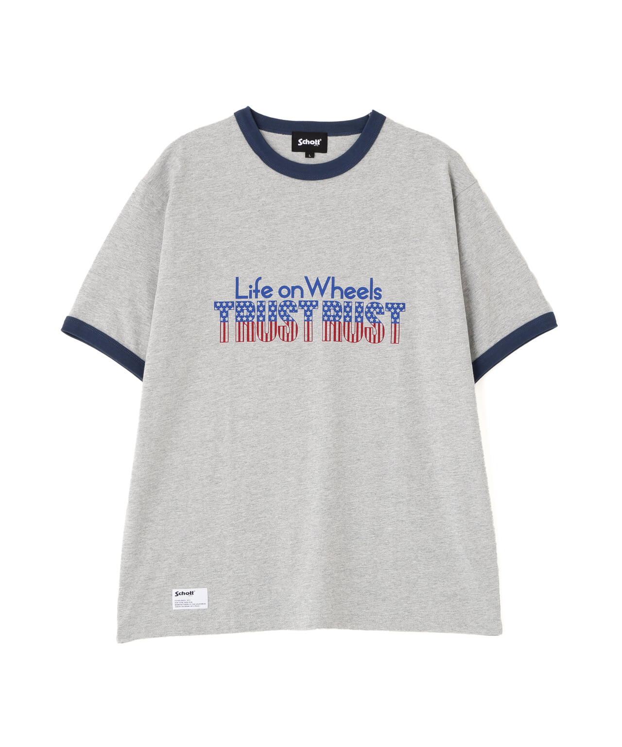TRUST RUST RINGER T-SHIRT/トラストラスト リンガーTシャツ