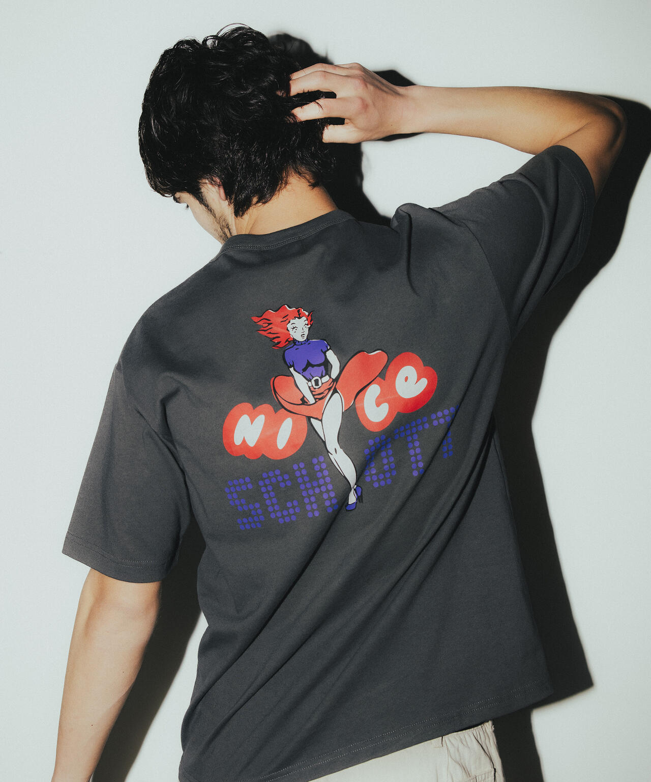 NICE Schott T-SHIRT/ナイスショット Tシャツ