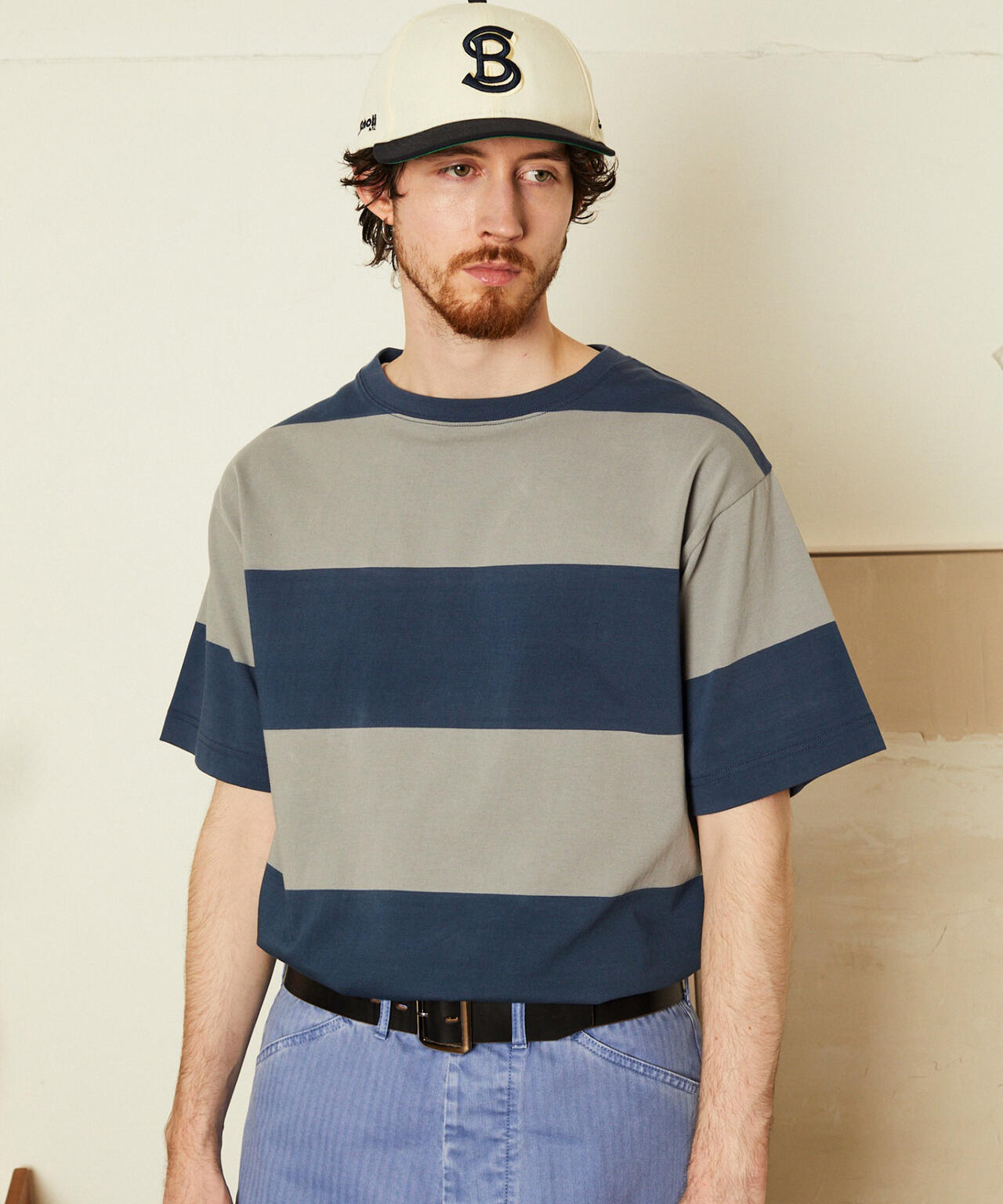 WIDE BORDER T-SHIRT/ワイドボーダー Tシャツ