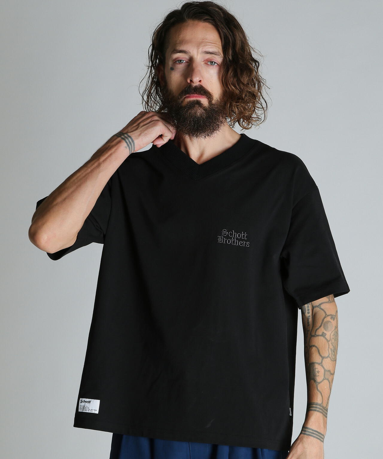 B.S. V NECK T-SHIRT/ブラックシープ Vネック Tシャツ