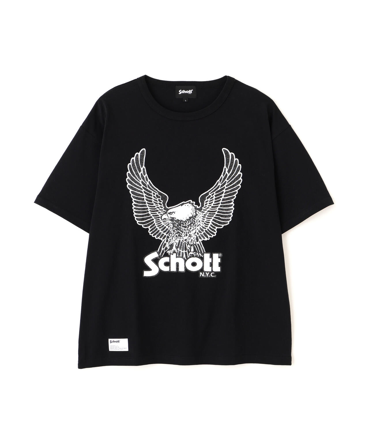 GLITTER EAGLE COMPACT T-SHIRT/グリッター イーグル コンパクト Tシャツ
