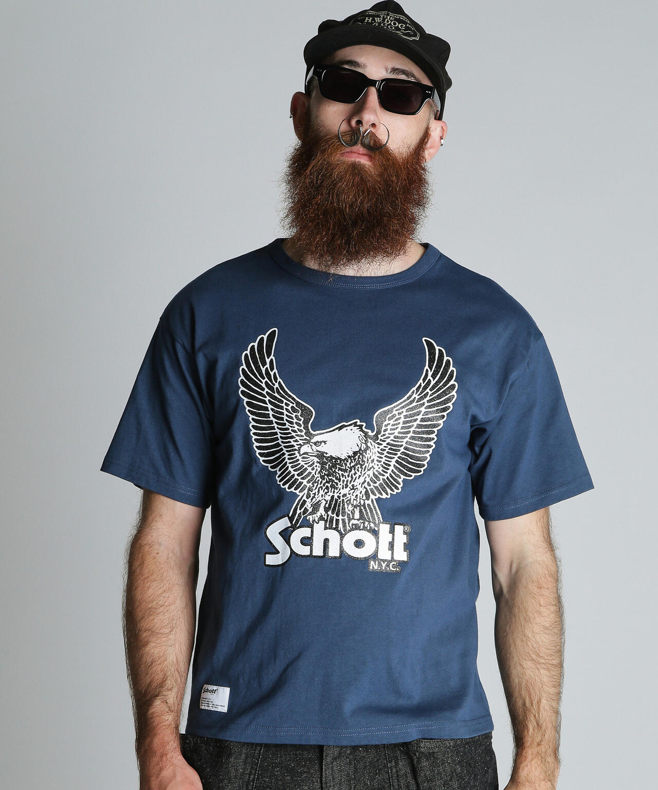 GLITTER EAGLE COMPACT T-SHIRT/グリッター イーグル コンパクト Tシャツ