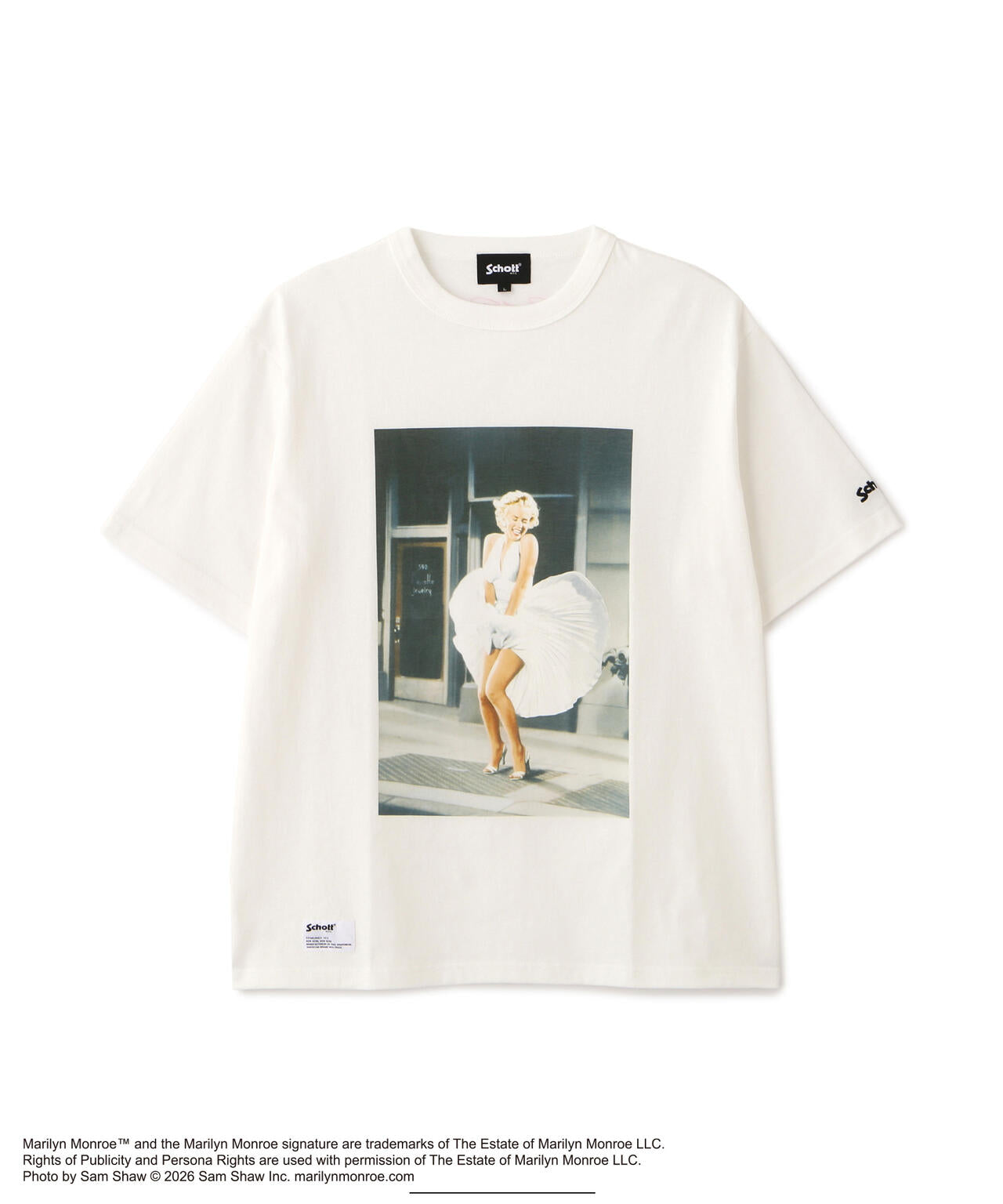M.M.PHOTO T-SHIRT/マリリンモンロー フォト Tシャツ