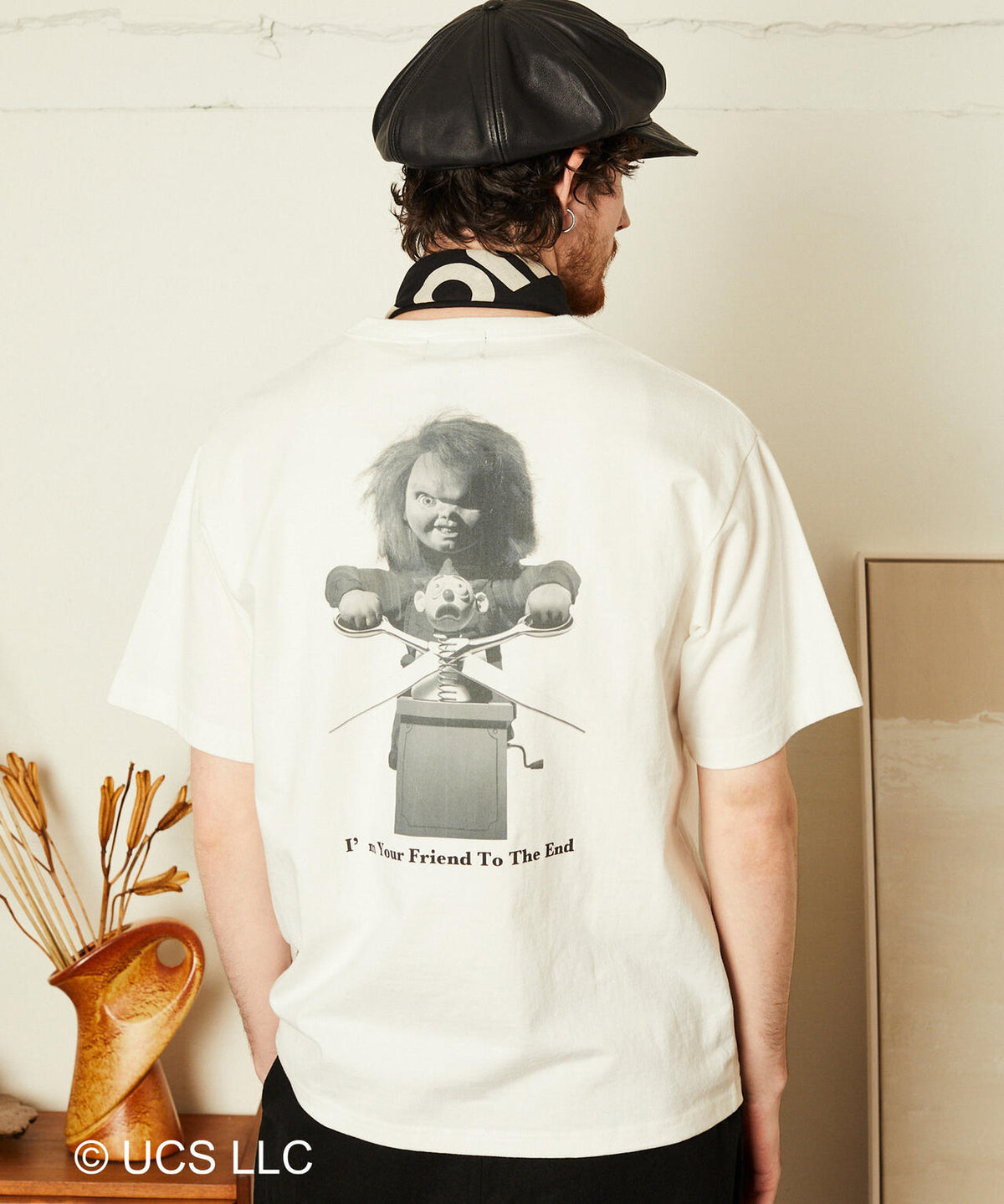 CHUCKY MONOCHROME T-SHIRT/チャッキー モノクローム Tシャツ