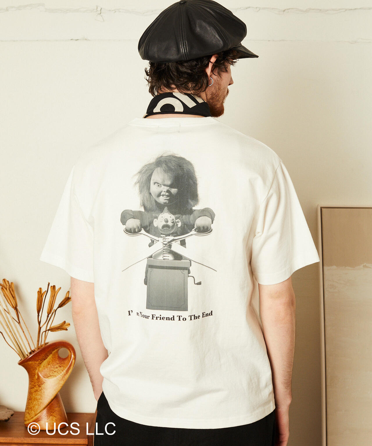 CHUCKY MONOCHROME T-SHIRT/チャッキー モノクローム Tシャツ