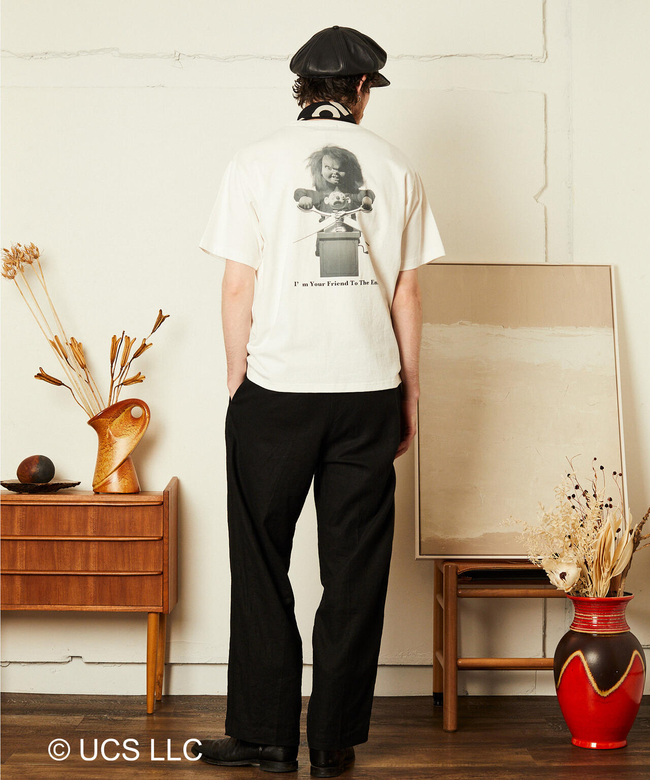 CHUCKY MONOCHROME T-SHIRT/チャッキー モノクローム Tシャツ
