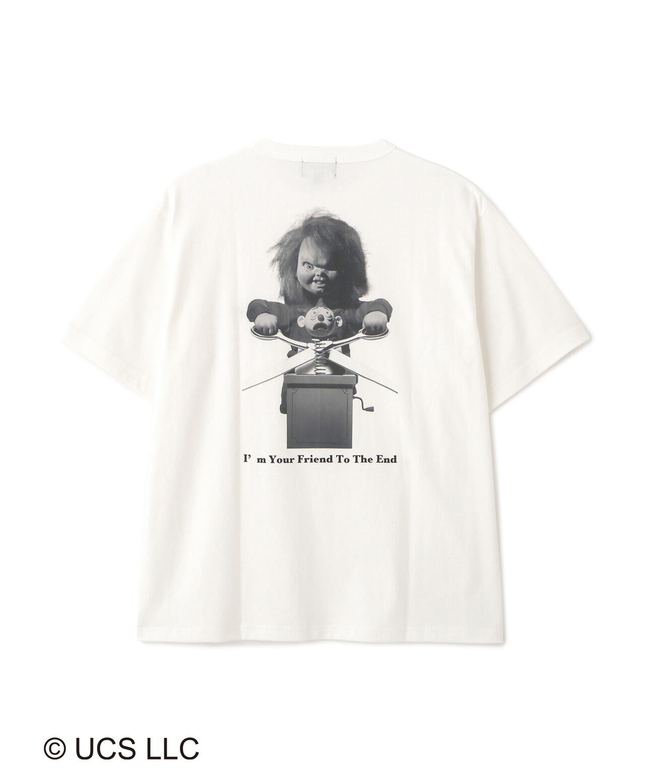 CHUCKY MONOCHROME T-SHIRT/チャッキー モノクローム Tシャツ