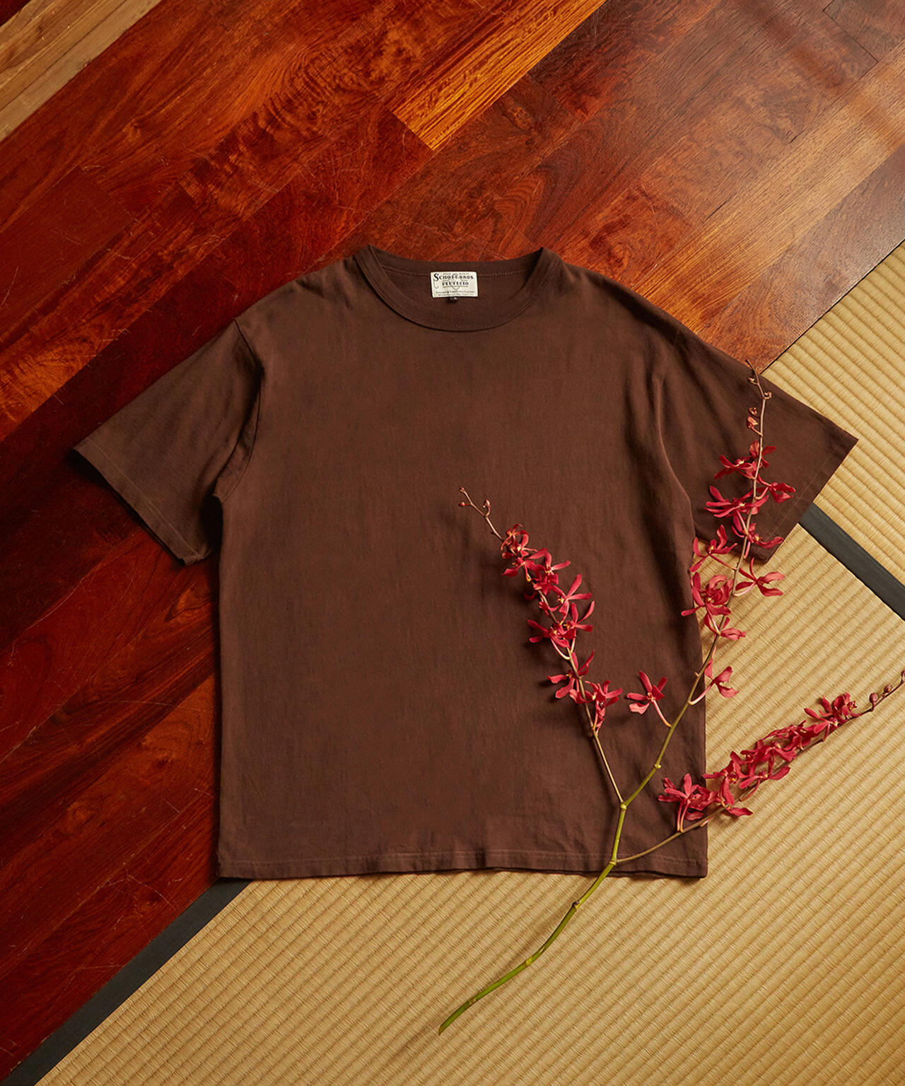 ×GYPSY&SONS/ジプシー&サンズ/T-SHIRT/Tシャツ 奄美泥染
