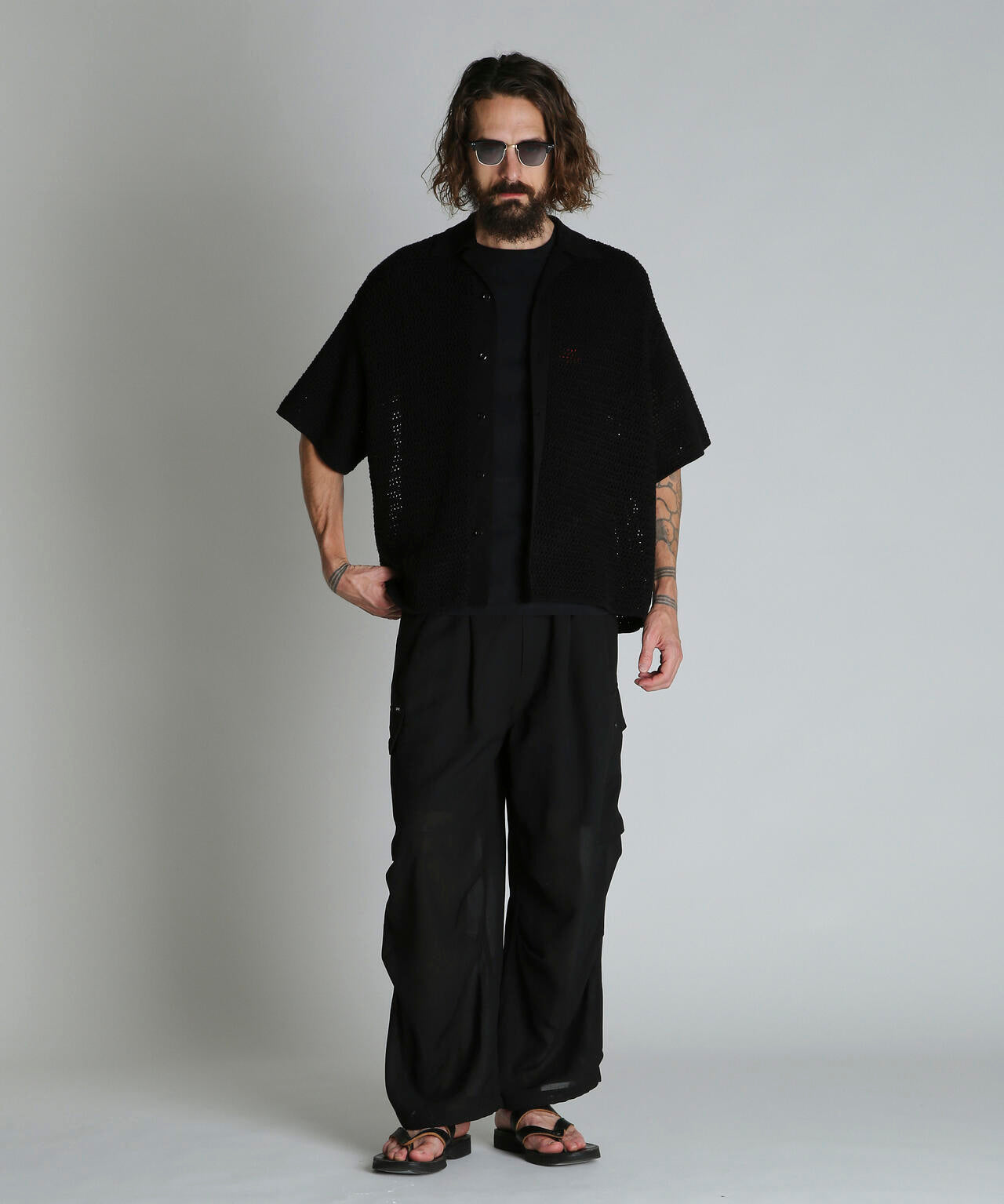 B.S. KNIT SHIRT/ブラックシープ ニットシャツ