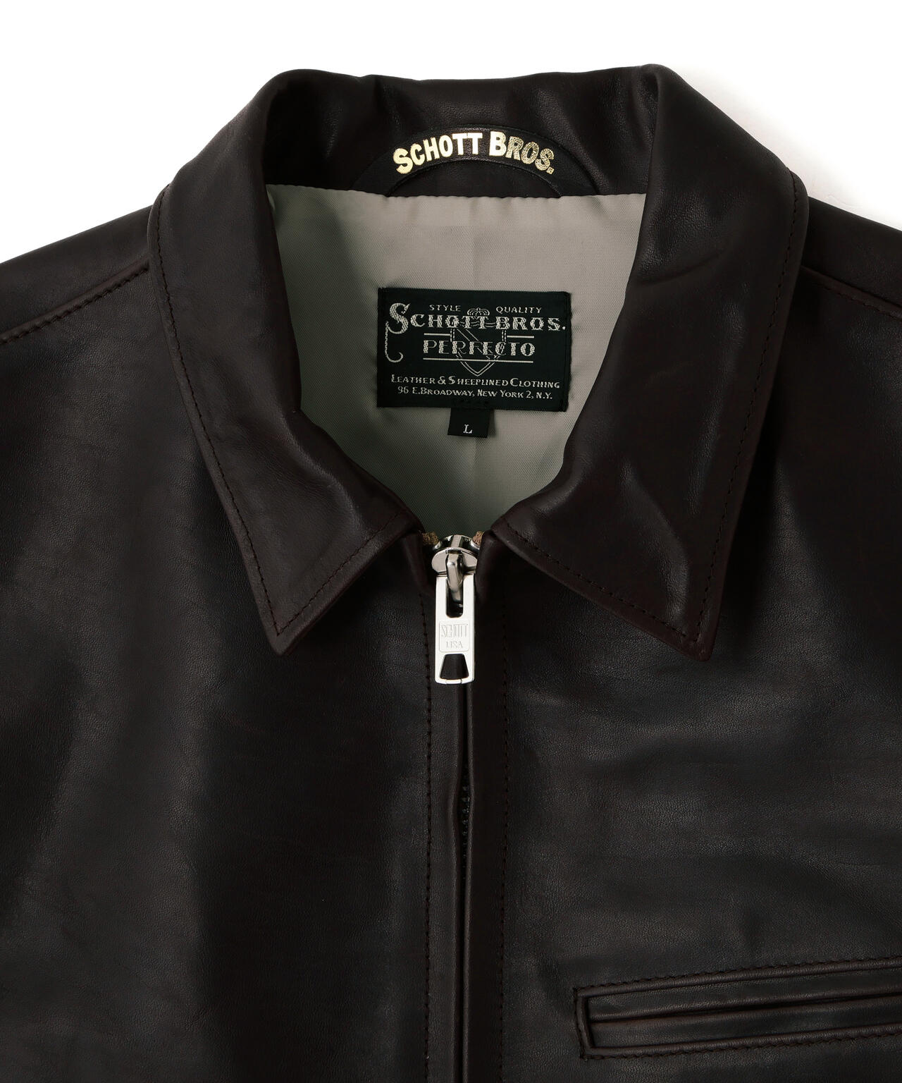 SPECIAL LEATHER TRACKER JACKET/スペシャル レザー トラッカージャケット