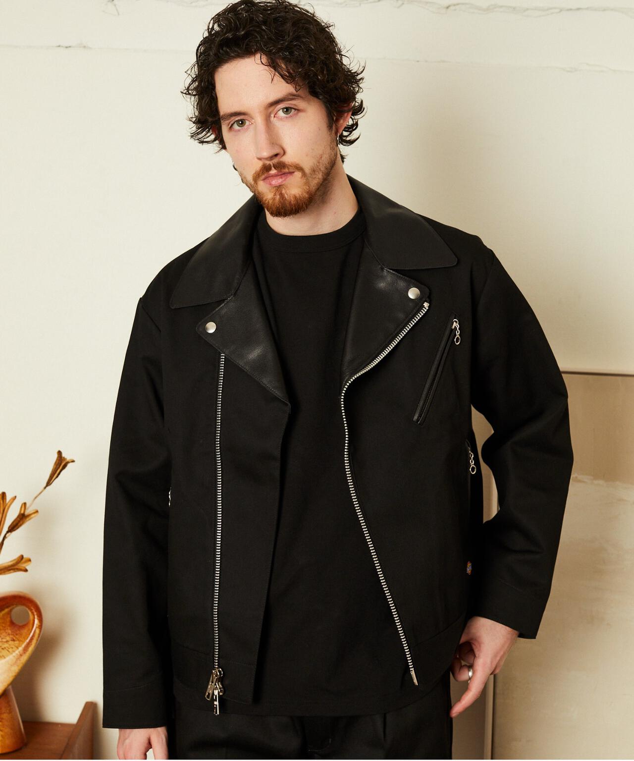 ×DICKIES/ディッキーズ/LEATHER COMB. DOUBLE RIDERS/レザーコンビ ダブルライダース