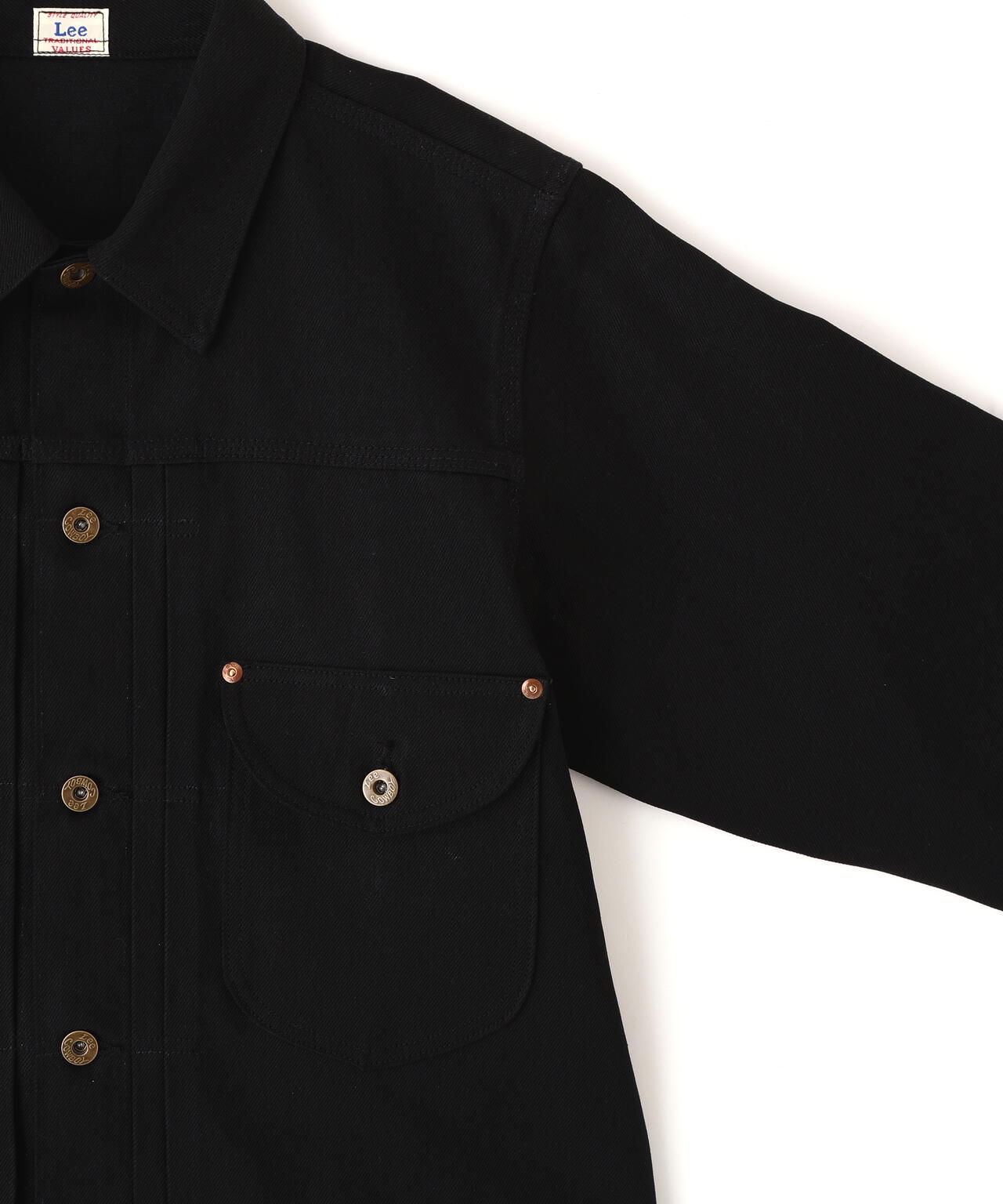 xLee/×リー/101J COWBOY BLACK DENIM JACKET/カウボーイ ブラックデニムジャケット