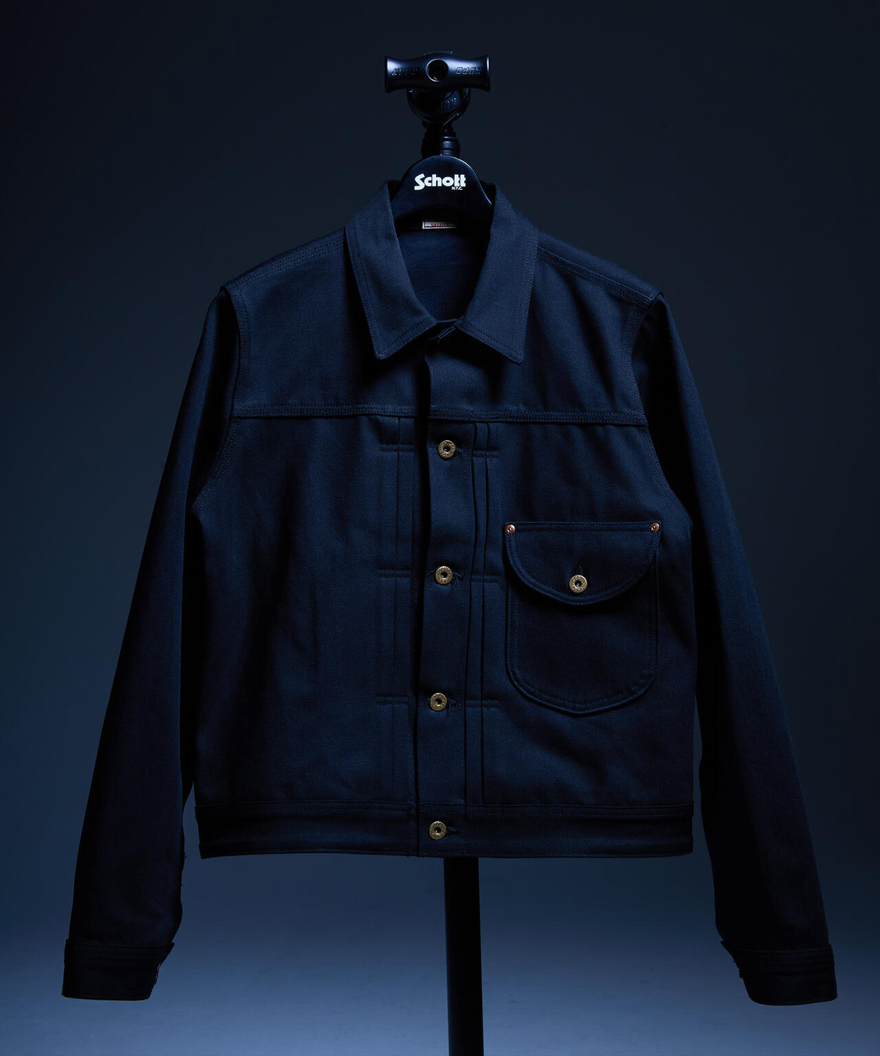 xLee/×リー/101J COWBOY BLACK DENIM JACKET/カウボーイ ブラックデニムジャケット