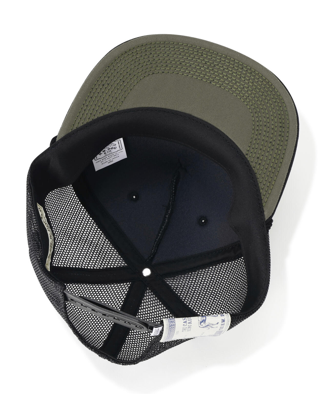 THE H.W.DOG&CO./ザエイチダブリュードッグアンドコー/MESH TRUCKER CAP/メッシュトラッカー キャップ