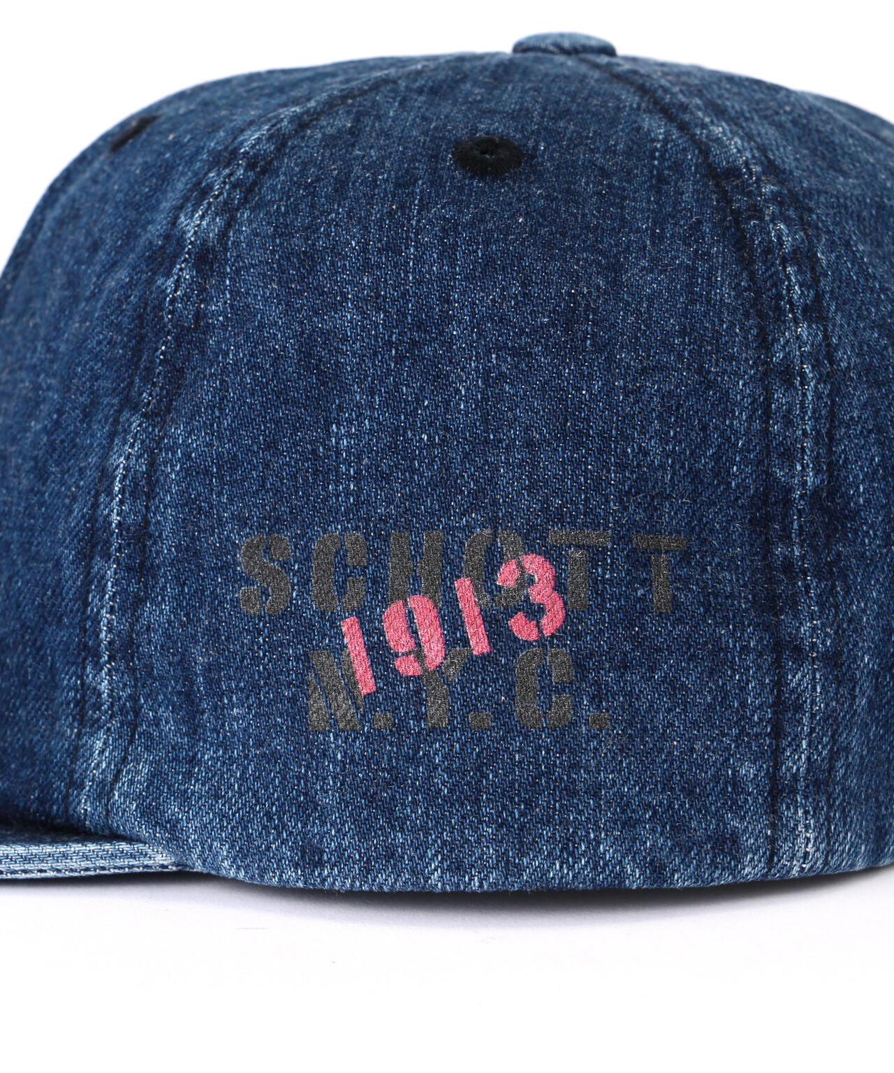 DENIM 6P CAP/デニム 6P キャップ