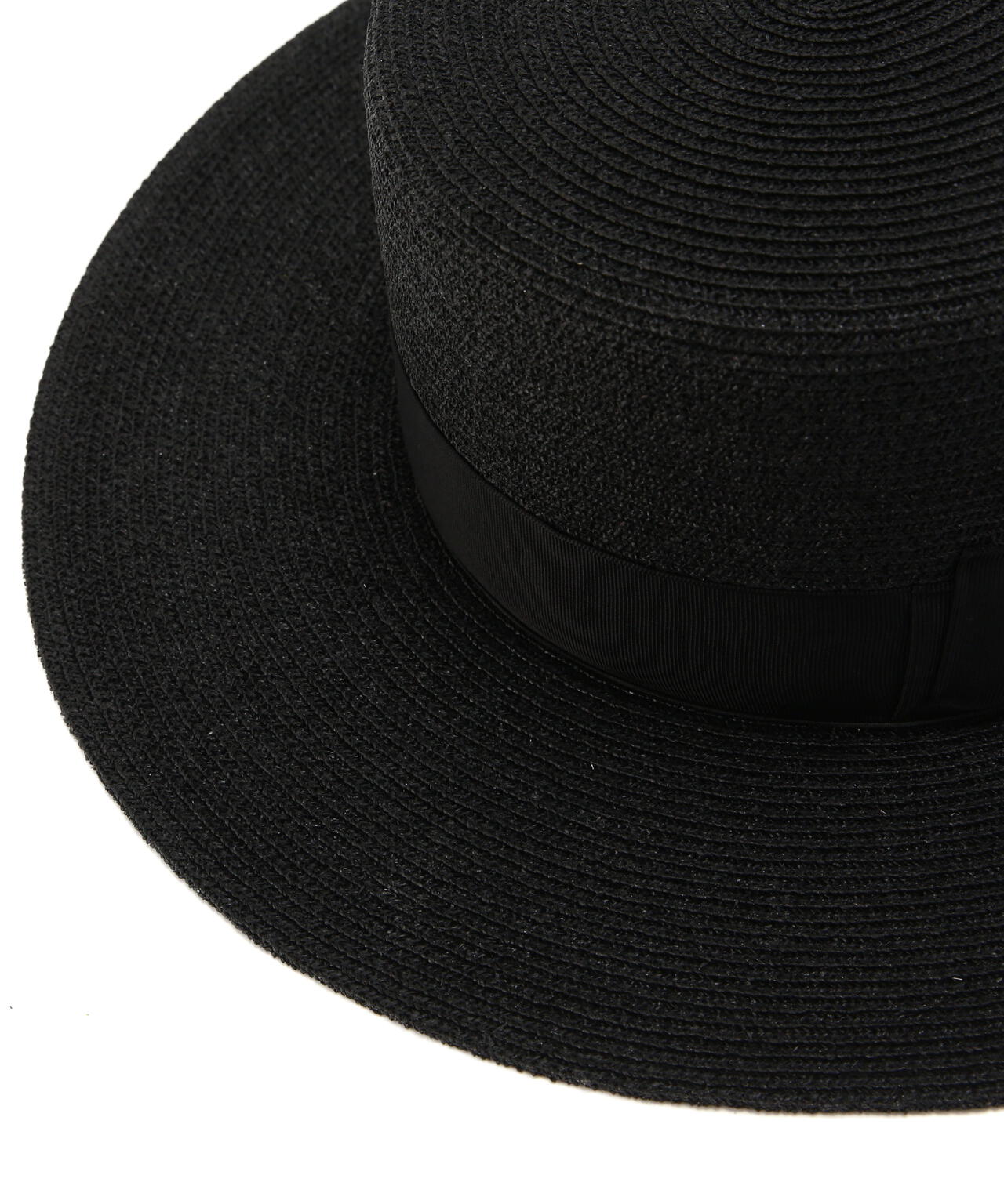 RAFFIA BRAID BOATER HAT/ラフィア ブレイド ボーターハット