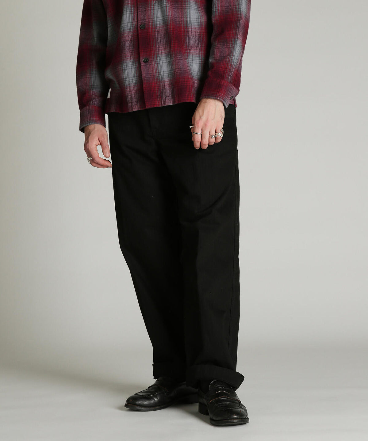 HERRINGBONE TROUSERS/ヘリンボーン パンツ