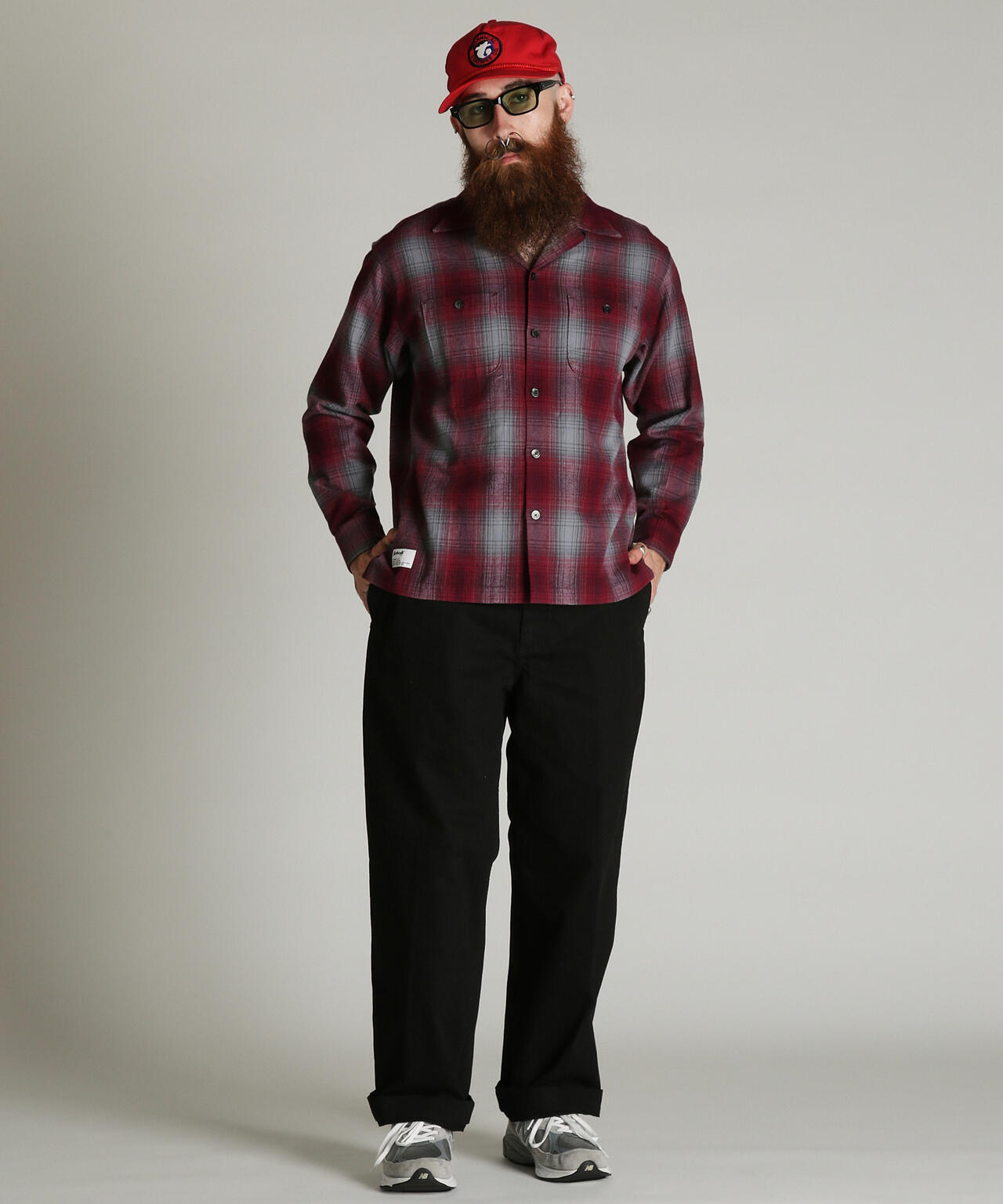OMBRE CHECK FLANNEL SHIRT/オンブレ チェック フランネル シャツ