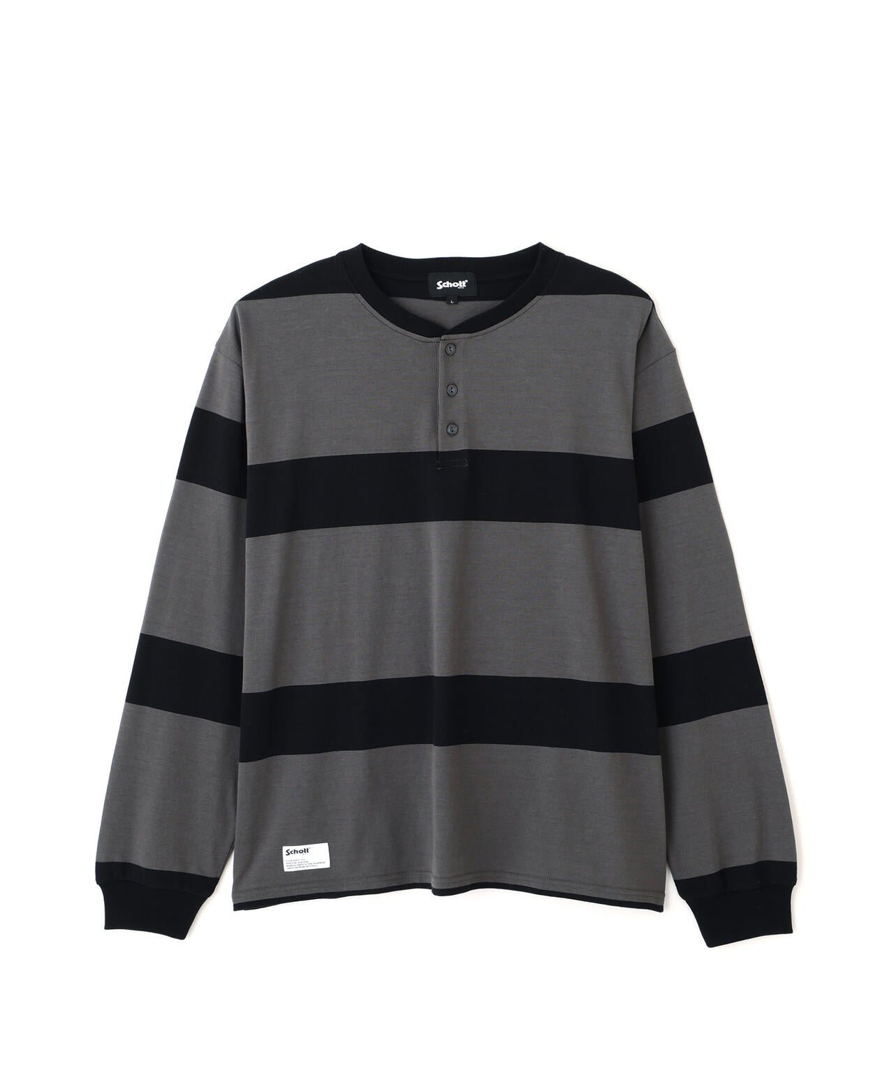 O.G. BORDER HENLEY LS T-SHIRT/ボーダーヘンリー ロンT