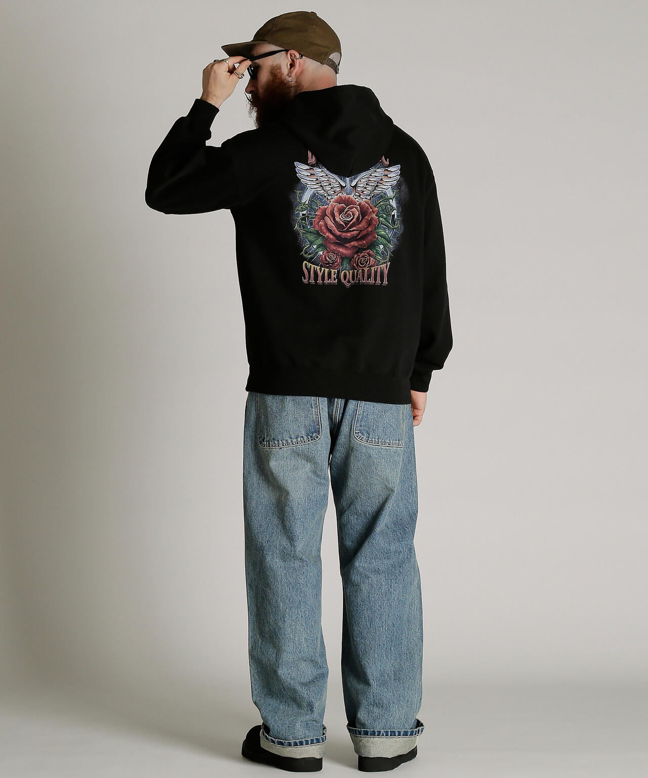BORN IN NYC HOODED SWEAT/ボーンイン ニューヨーク パーカー