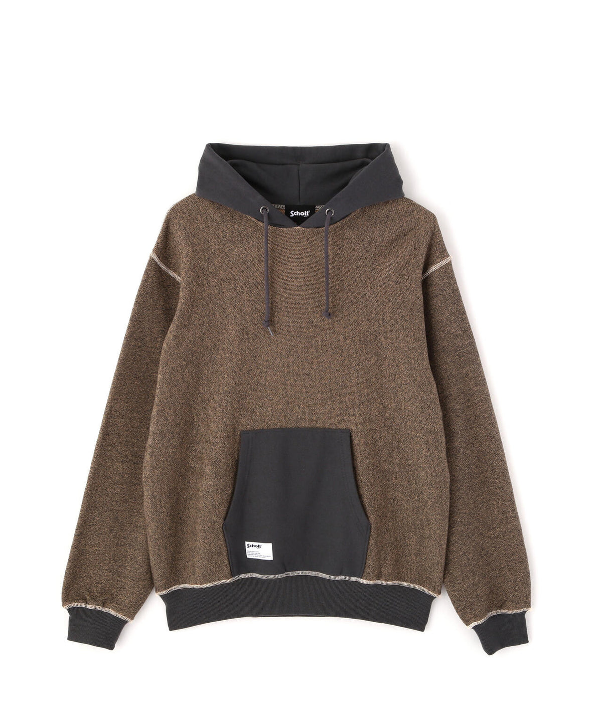 SALT AND PEPPER HOODED SWEAT/ソルトアンドペッパー パーカー