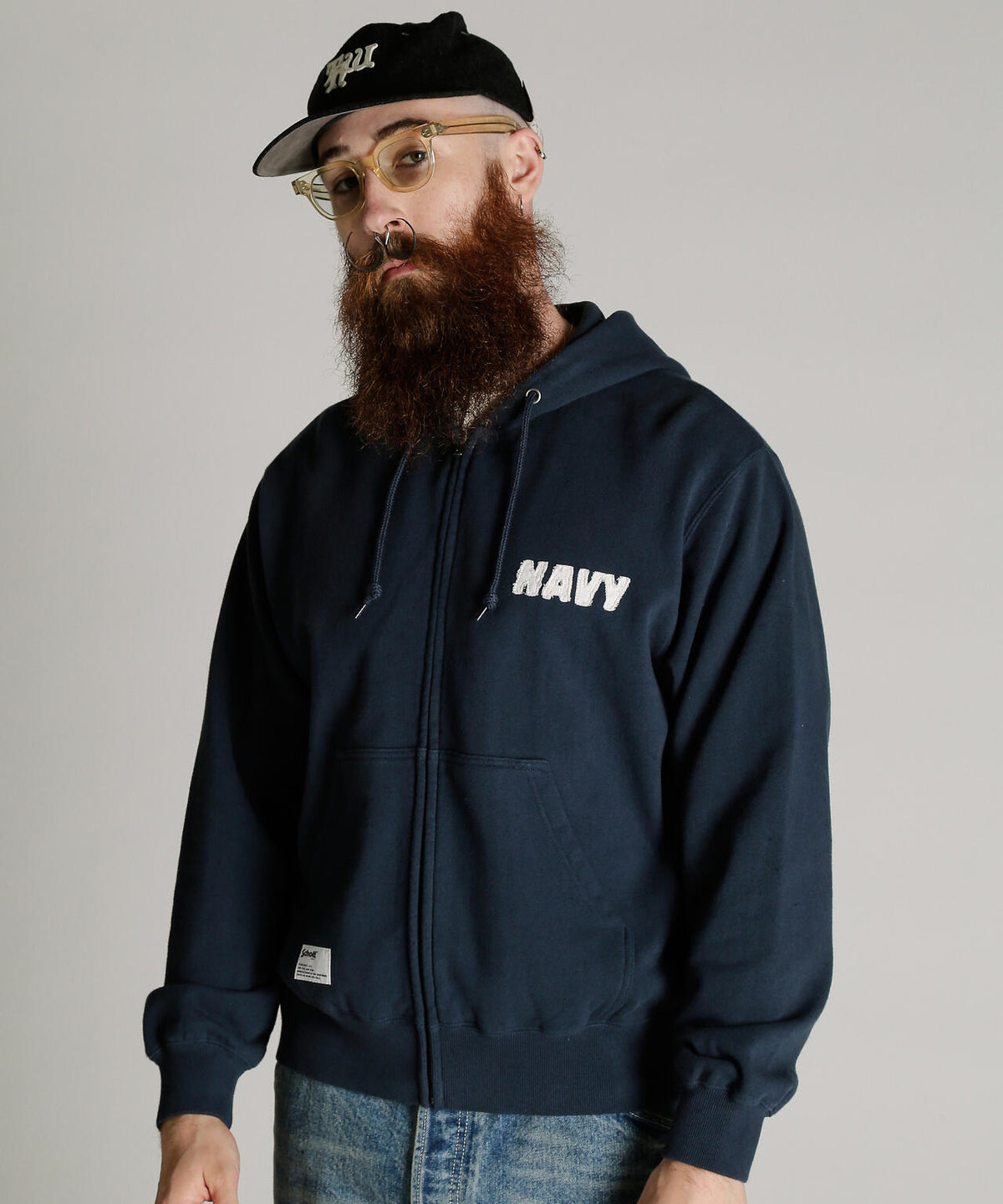 TOMPKINS ZIP HOODED SWEAT/トンプキンス ジップ パーカー
