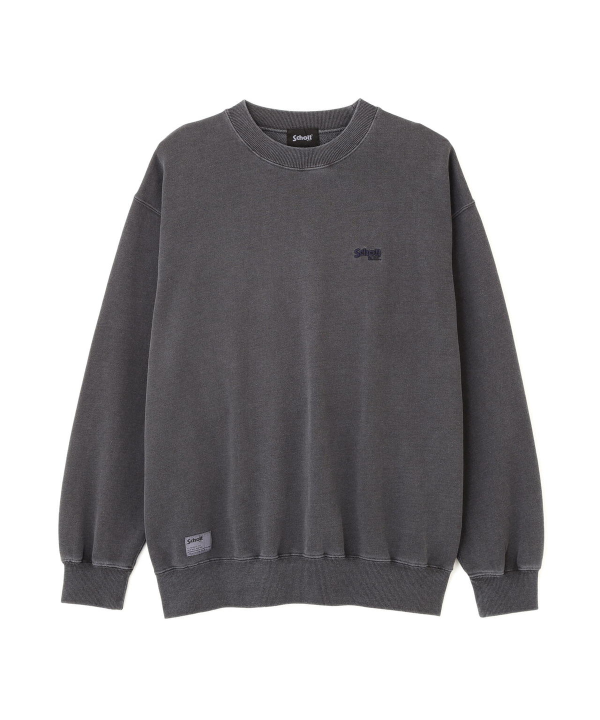 CREW SWEAT SQUARE Schott N.Y.C. EMB./クルー 刺繍スウェット スクエアー ショット ニューヨーク