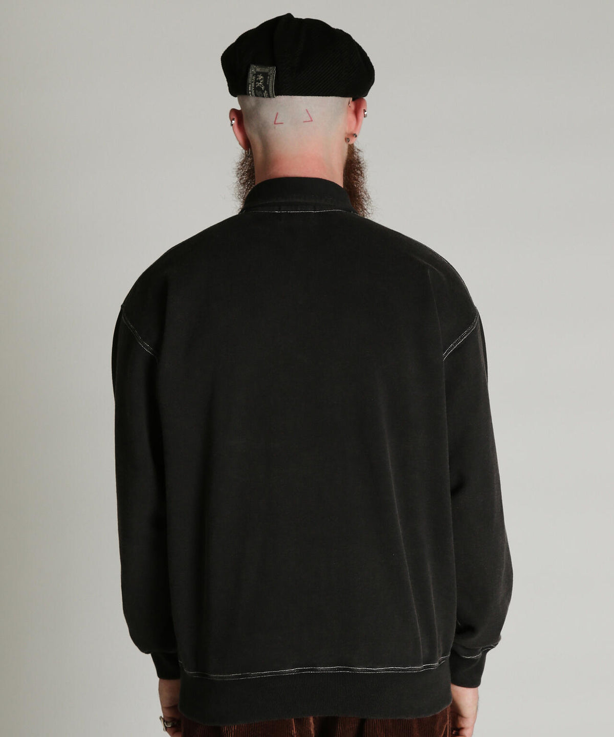 HALF ZIP SWEAT/ハーフ ジップ スウェット