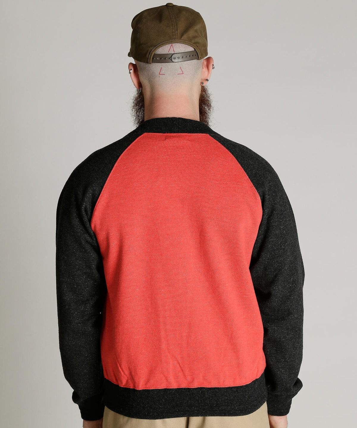 2TONE SWEAT CARDIGAN/2トーン スウェット カーディガン