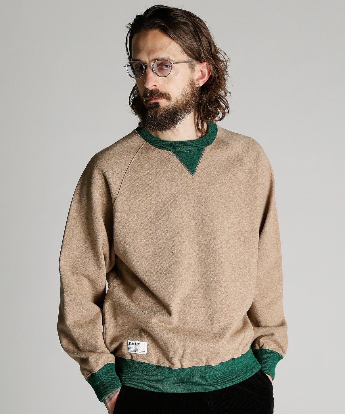 2TONE CREW SWEAT/2トーン クルー スウェット