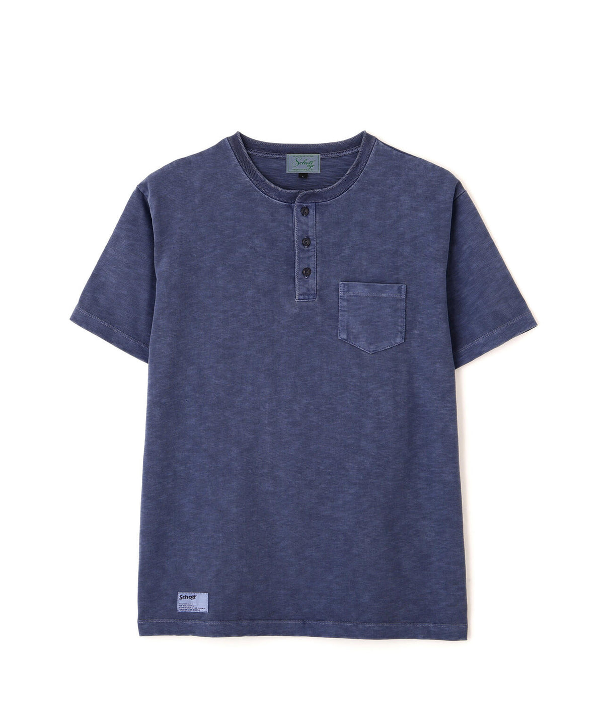 SLUB HENLEY T-SHIRT/スラブ ヘンリー Tシャツ