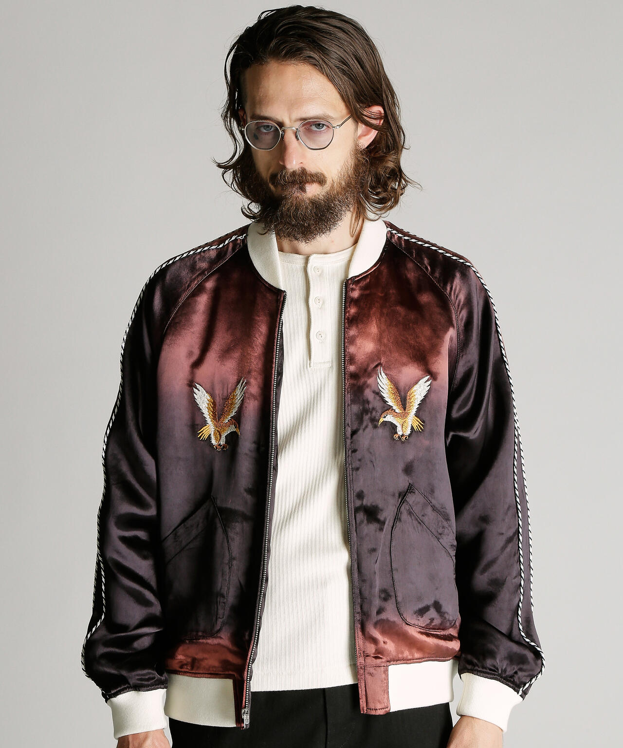 RAYON SUKA JKT/レーヨン スカジャン