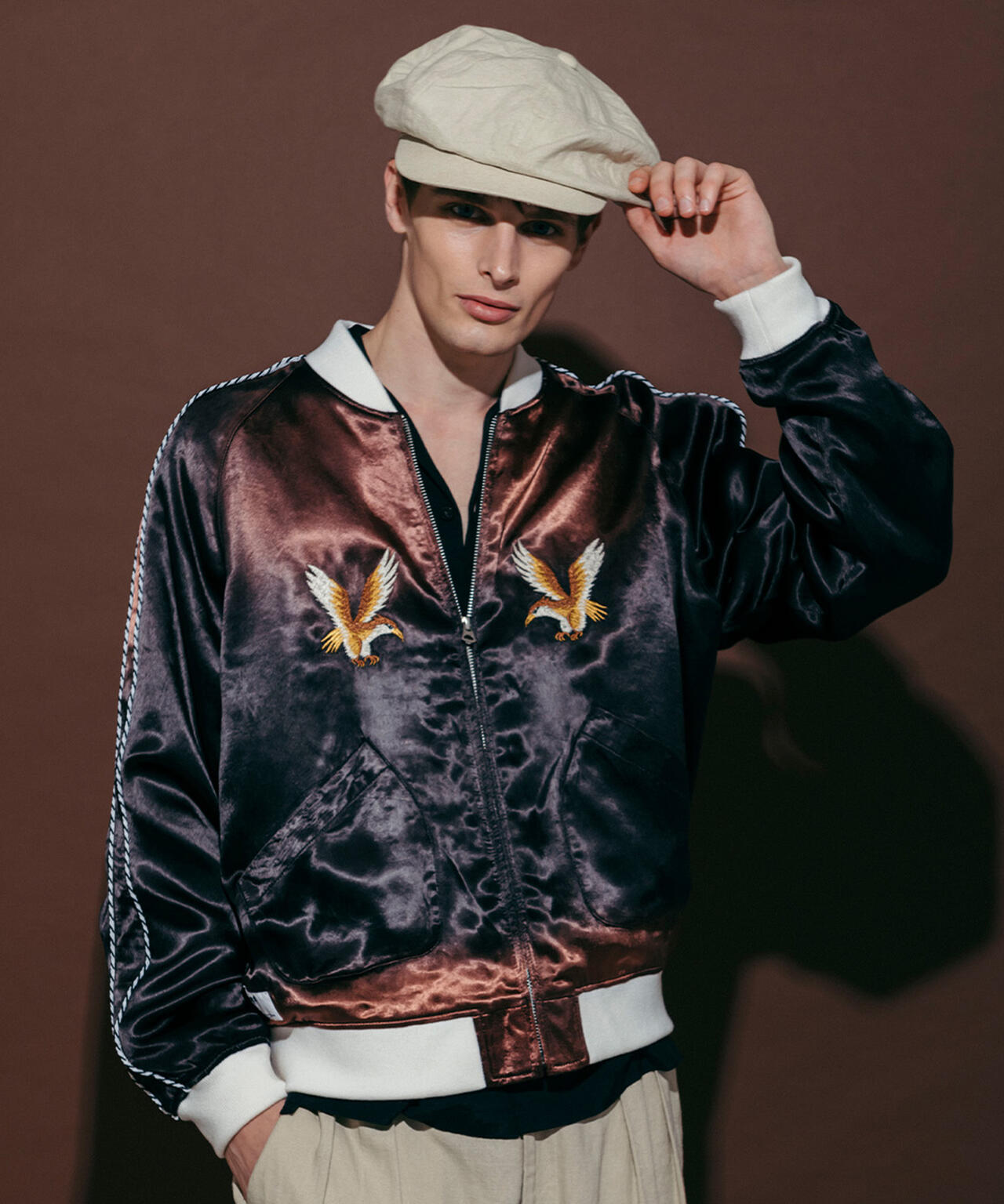 RAYON SUKA JKT/レーヨン スカジャン