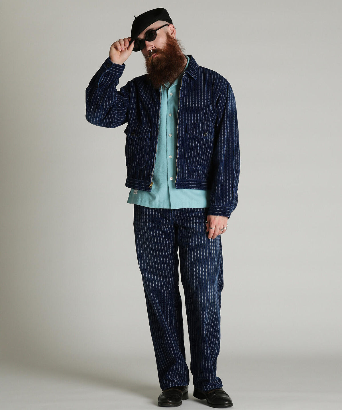 INDIGO CORDUROY JKT/インディゴコーデュロイ ジャケット