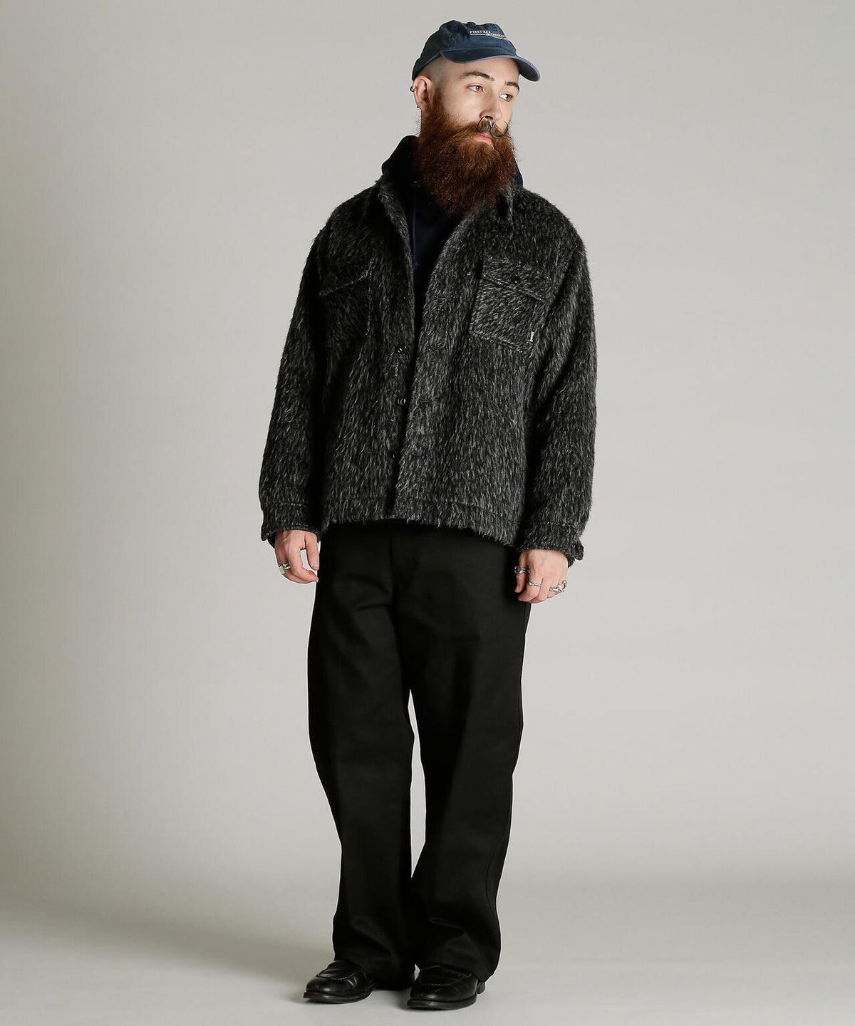 SHAGGY PLAID JKT/シャギー プレイド ジャケット