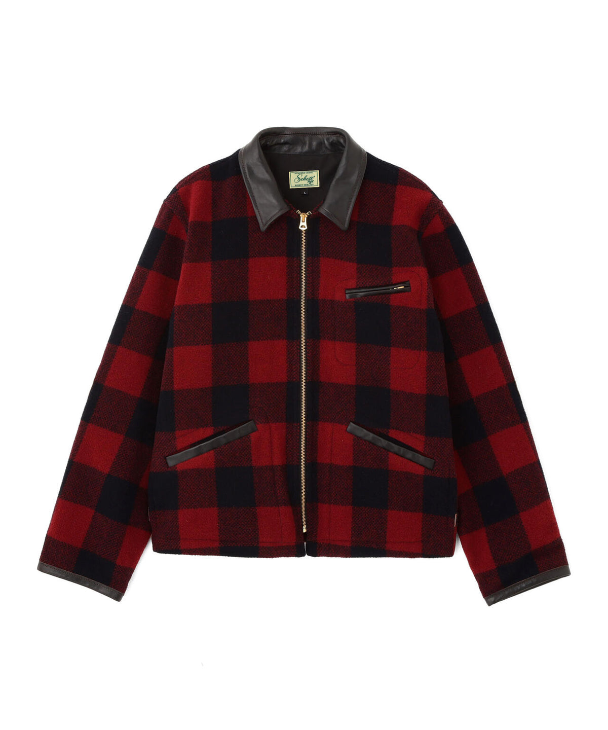 BUFFALO LEATHER COMB. JKT/バッファロー レザー コンビ ジャケット