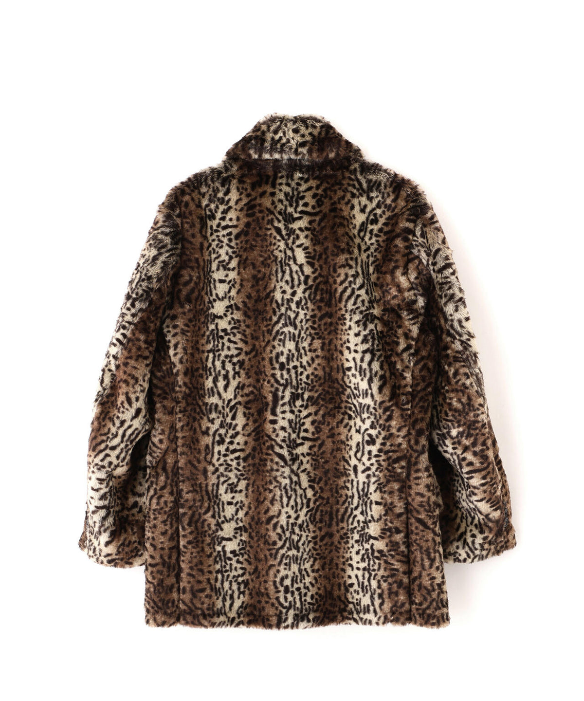 LEOPARD FUR CHESTERFIELD COAT/レパード ファー チェスターフィールド コート