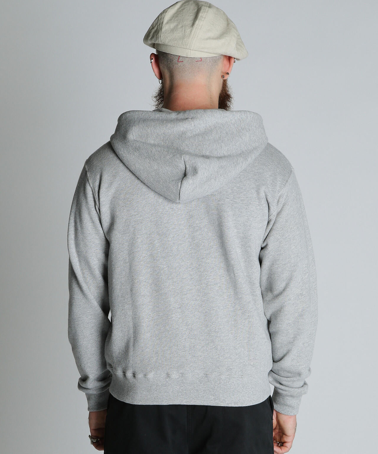 BLANK ZIP HOODED/ブランク ジップ パーカー