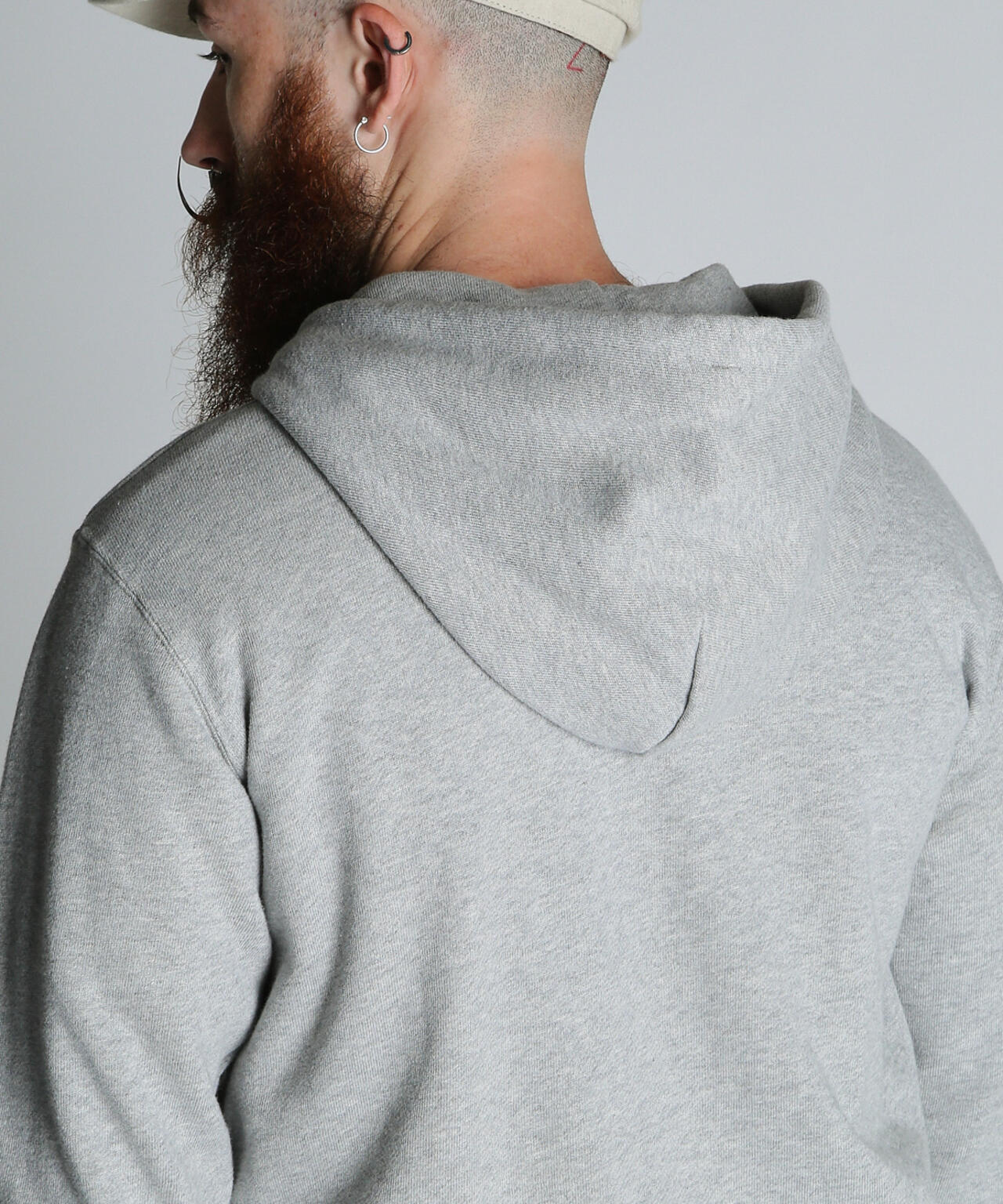 BLANK ZIP HOODED/ブランク ジップ パーカー
