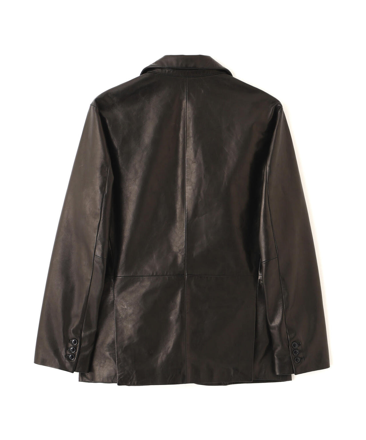 LEATHER TAILORED JACKET/レザーテーラードジャケット
